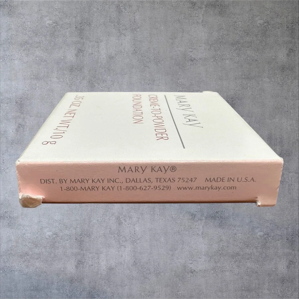 Mary Kay Creme-to-Powder Foundation Beige 4.0 3107 0.35oz New Box Matte Oil-Free